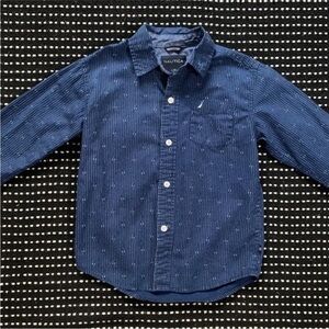 Free with Bundle | Nautica | Kids Long Sleeve Button Down Shirt